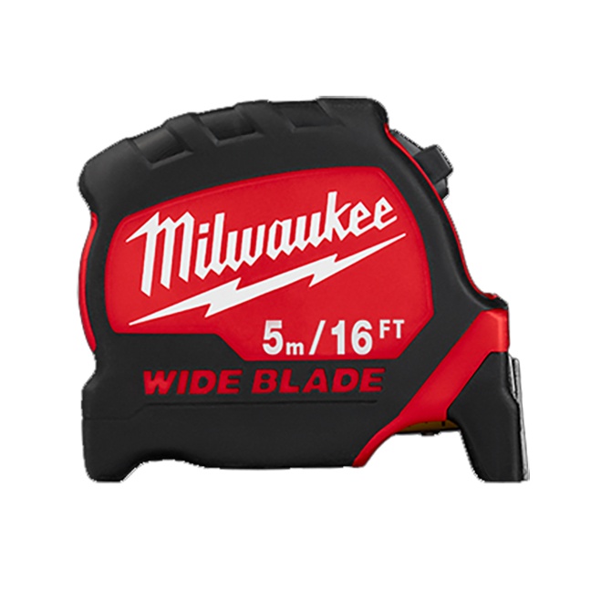Milwaukee 48-22-0217 5m/16ft Wide Blade Tape Measure