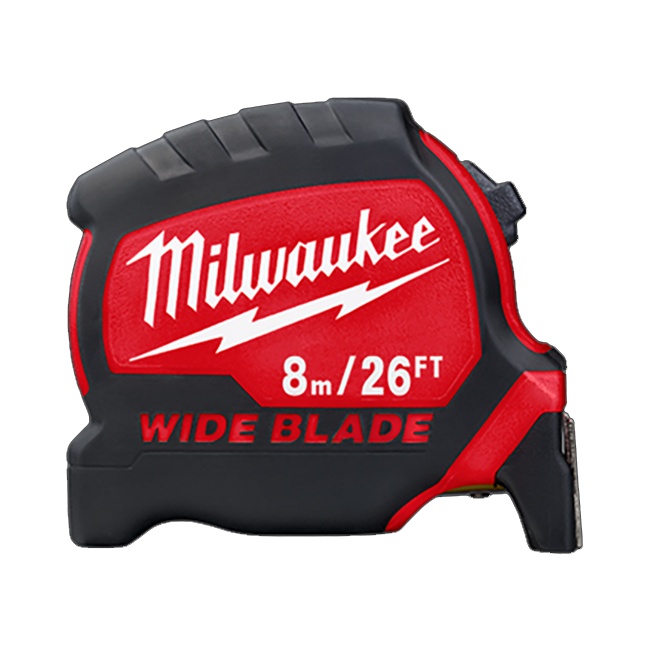 Milwaukee 48-22-0226 8m/26ft Wide Blade Tape Measure