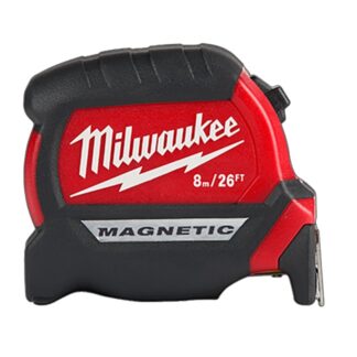 Milwaukee 48-22-0326 8m/26ft Compact Wide Blade Magnetic Tape Measure