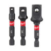 Milwaukee 48-32-5033 SHOCKWAVE™ Impact Hex Shank Socket Adapter Set Milwaukee 48-32-5033 SHOCKWAVE™ Impact Hex Shank Socket Adapter Set