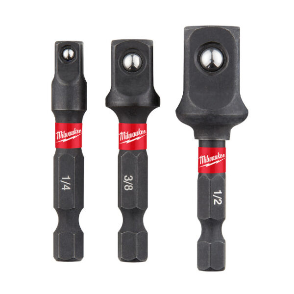 Milwaukee 48-32-5033 SHOCKWAVE™ Impact Hex Shank Socket Adapter Set Milwaukee 48-32-5033 SHOCKWAVE™ Impact Hex Shank Socket Adapter Set