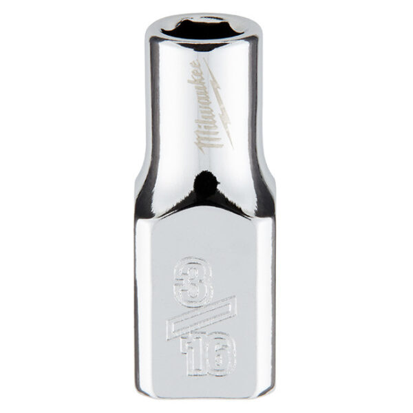 Milwaukee 45-34-9001 1/4" Drive 3/16" SAE 6-Point Standard Socket