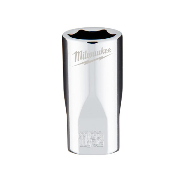 Milwaukee 45-34-9006 1/4" Drive 11/32" SAE 6-Point Standard Socket