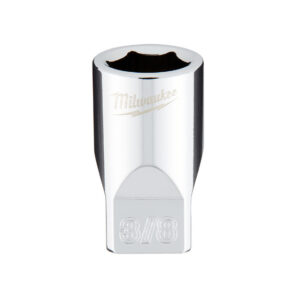 Milwaukee 45-34-9007 1/4" Drive 3/8" SAE 6-Point Standard Socket