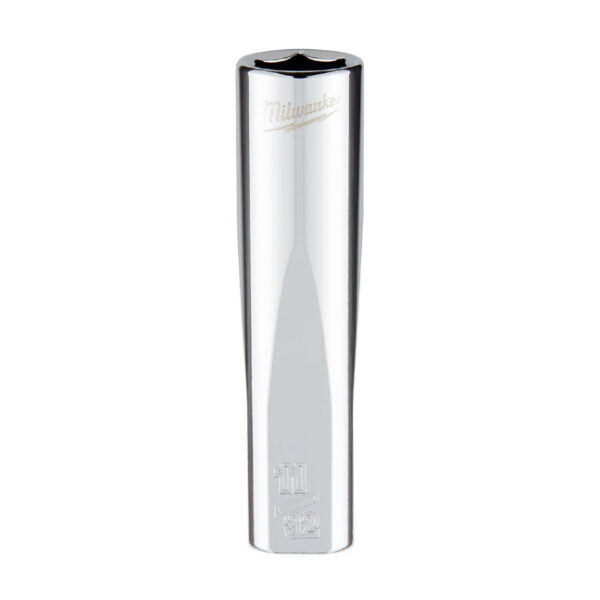 Milwaukee 45-34-9017 1/4" Drive 11/32" SAE 6-Point Deep Socket