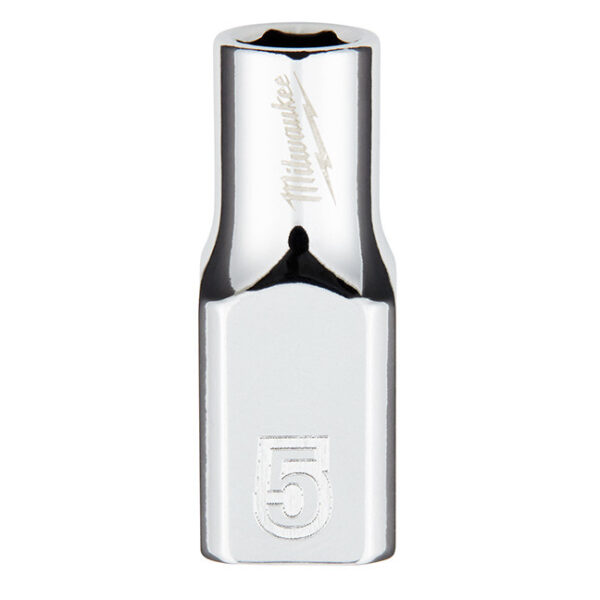 Milwaukee 45-34-9030 1/4" Drive 5mm Metric 6-Point Standard Socket