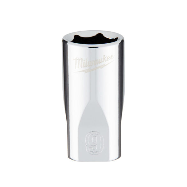 Milwaukee 45-34-9035 1/4" Drive 9mm Metric 6-Point Standard Socket