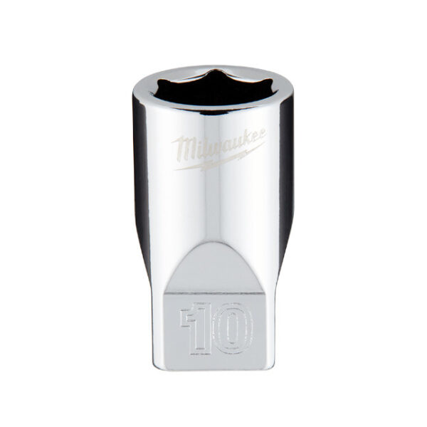 Milwaukee 45-34-9036 1/4" Drive 10mm Metric 6-Point Standard Socket
