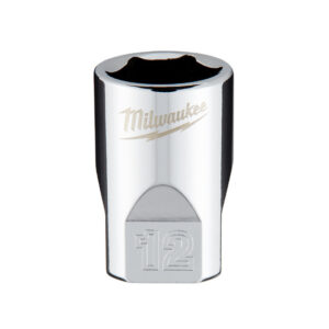 Milwaukee 45-34-9038 1/4" Drive 12mm Metric 6-Point Standard Socket
