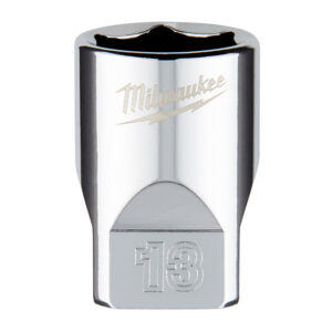 Milwaukee 45-34-9039 1/4" Drive 13mm Metric 6-Point Standard Socket