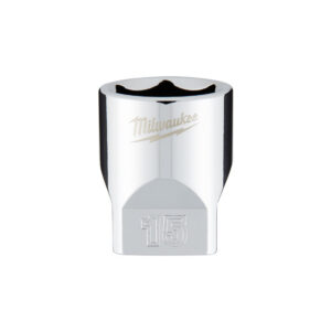 Milwaukee 45-34-9041 1/4" Drive 15mm Metric 6-Point Standard Socket