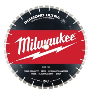 Milwaukee 49-93-7535 12" Diamond Ultra Segmented Blade
