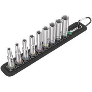Wera 004525 Belt A Deep 1 Socket Set