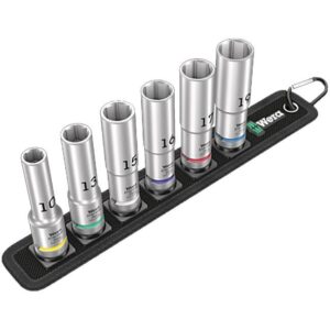 Wera 004565 Belt C Deep 1 Socket Set