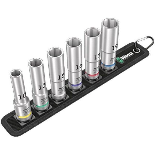 Wera 004565 Belt C Deep 1 Socket Set