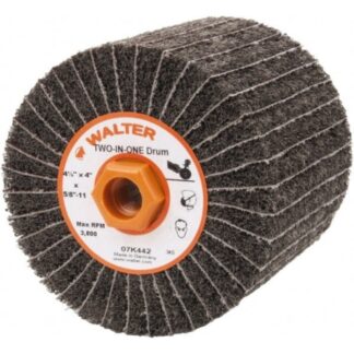 Walter 07K442 TWO-IN-ONE™ 4-1/2" x 4" - 80 Grit