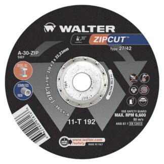 Walter 11T192 ZIPCUT Cut-Off Wheel 9" x 5/64" x 7/8" Type 27