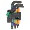 Wera 133164 950/9 Hex-Plus Multicolour Metric L-Key Set 9-Piece