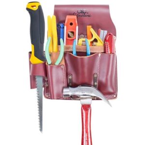 Kuny's 21485 Heavy Duty Leather Pro Drywaller's Tool Holder 11 Pocket
