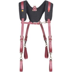 Kuny's 21522 Padded Yoke Leather Suspenders