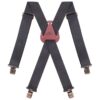 Kuny's 51110 Black Nylon Work Suspenders