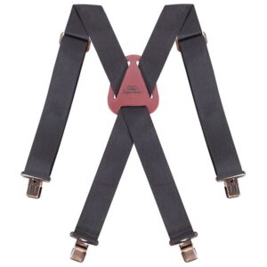 Kuny's 51110 Black Nylon Work Suspenders
