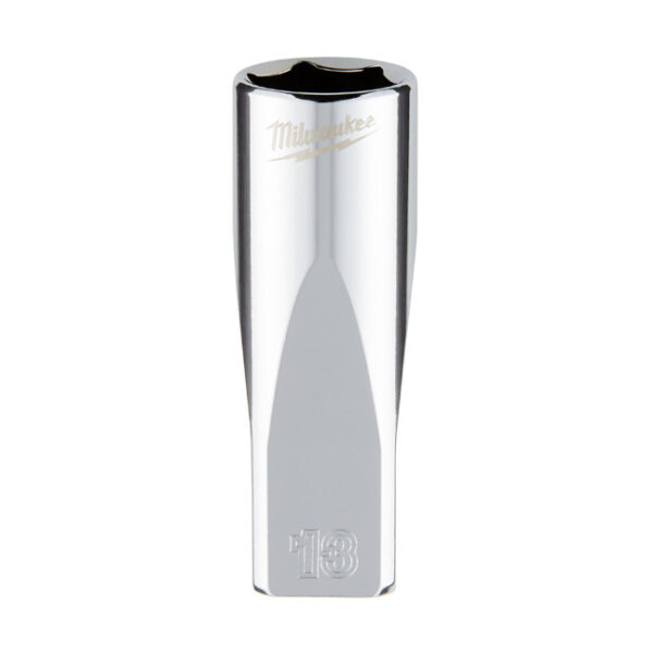 Milwaukee 45-34-9051 1/4" Drive 13mm Metric 6-Point Deep Socket