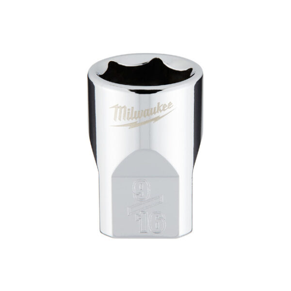 Milwaukee 45-34-9065 3/8" Drive 9/16" SAE 6-Point Standard Socket