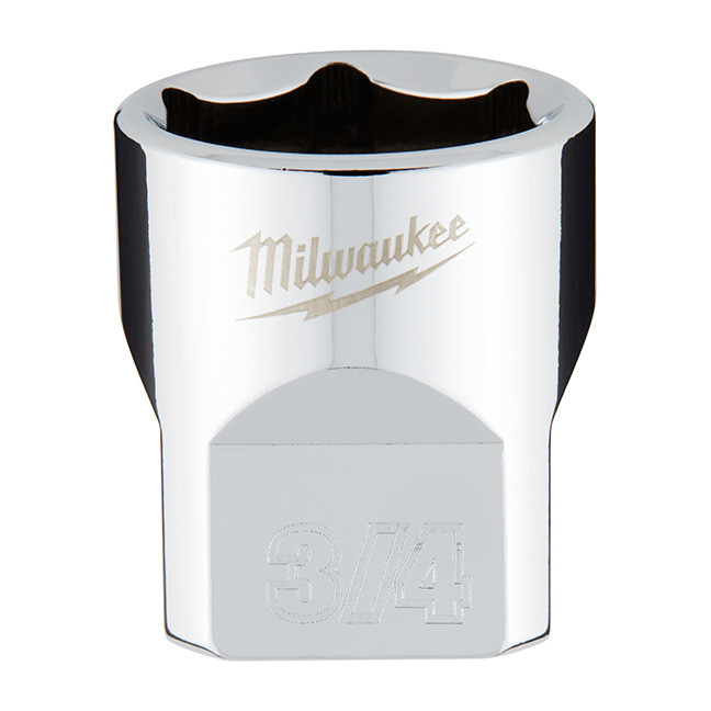 Milwaukee 45-34-9068 3/8" Drive 3/4" SAE 6-Point Standard Socket