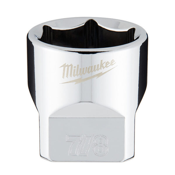 Milwaukee 45-34-9070 3/8" Drive 7/8" SAE 6-Point Socket
