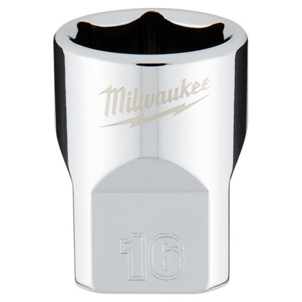 Milwaukee 45-34-9086 3/8" Drive 16mm Metric 6-Point Standard Socket