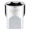 Milwaukee 45-34-9087 3/8" Drive 17mm Metric 6-Point Standard Socket