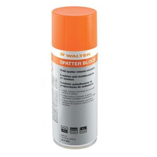 Walter 53F002 SPATTER BLOCK General Purpose Anti-Spatter Emulsion - Aerosol 400 ml