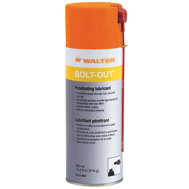 Walter 53D892 BOLT-OUT Penetrating Lubricant - Aerosol 400 ml