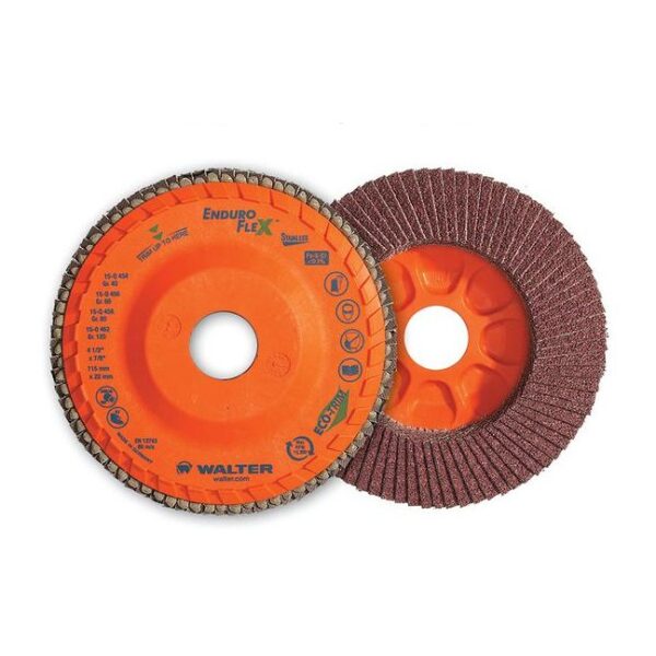 Walter 06F506 Enduro-Flex Stainless Flap Disc 5" 60G