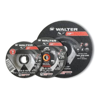 Walter 08B501 HP Grinding Wheel 5"-1/4"-7/8"
