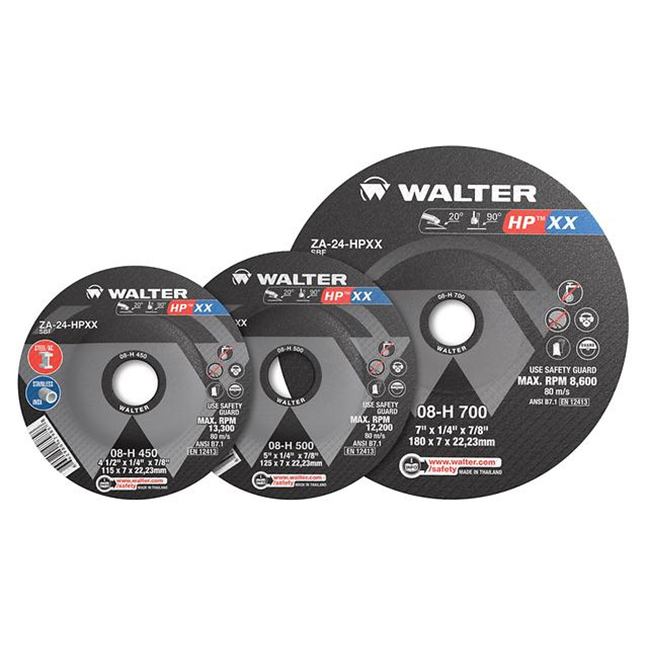 Walter 08H600 HP XX Grinding Wheel 6"-1/4"-7/8"