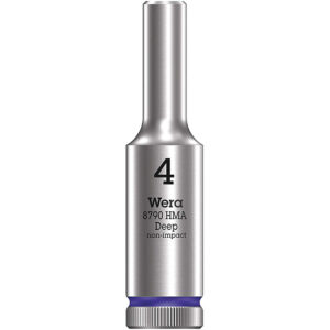 Wera 004500 8790 HMA Deep Socket with 1/4" Drive