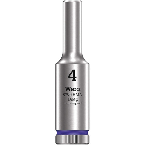 Wera 004500 8790 HMA Deep Socket with 1/4" Drive