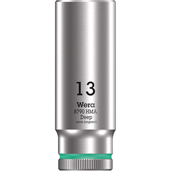 Wera 004510 8790 HMA Deep Socket with 1/4" Drive