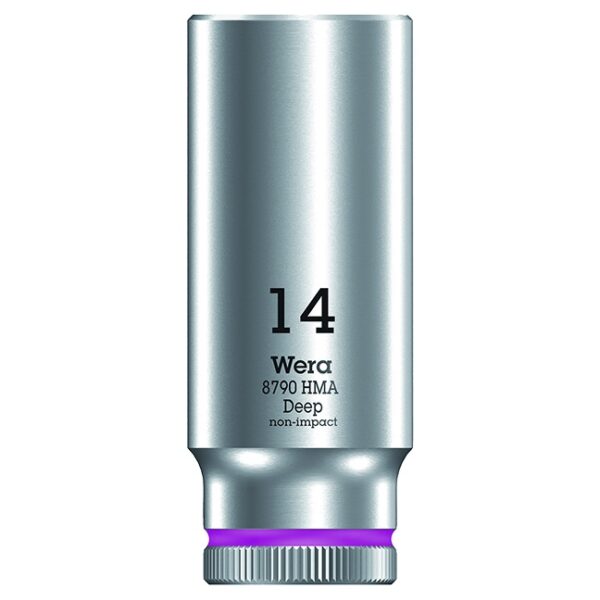 Wera 004511 8790 HMA Deep Socket with 1/4" Drive