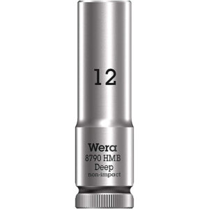 Wera 004534 8790 HMB Deep Socket with 3/8" Drive
