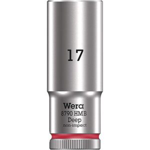 Wera 004539 8790 HMB Deep Socket with 3/8" Drive