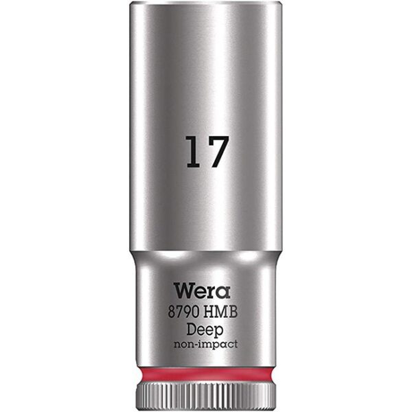 Wera 004539 8790 HMB Deep Socket with 3/8" Drive