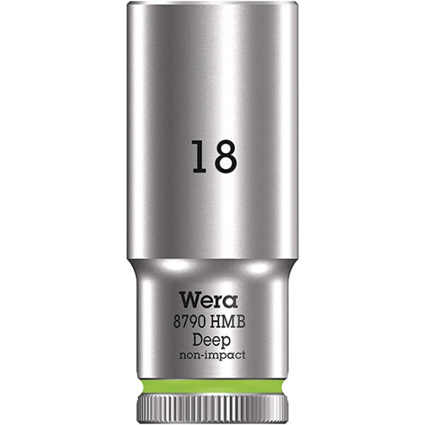 Wera 004540 8790 HMB Deep Socket with 3/8" Drive