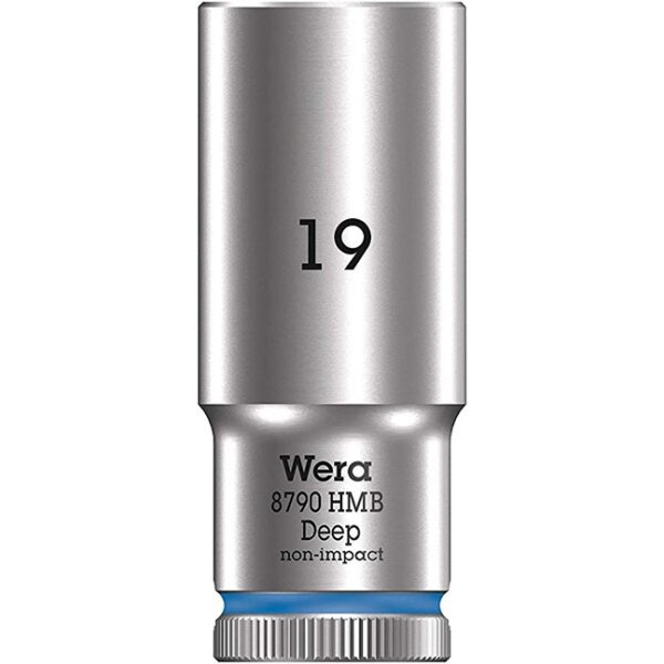 Wera 004541 8790 HMB Deep Socket with 3/8" Drive