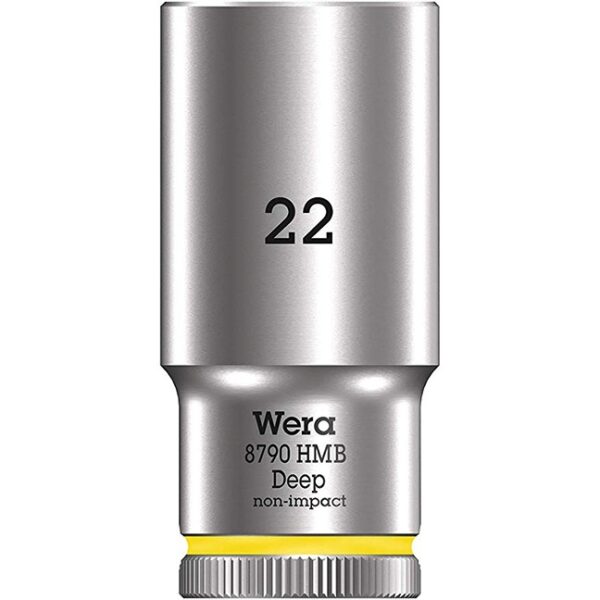 Wera 004544 8790 HMB Deep Socket with 3/8" Drive