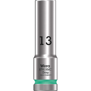 Wera 004553 8790 HMC Deep Socket with 1/2" Drive