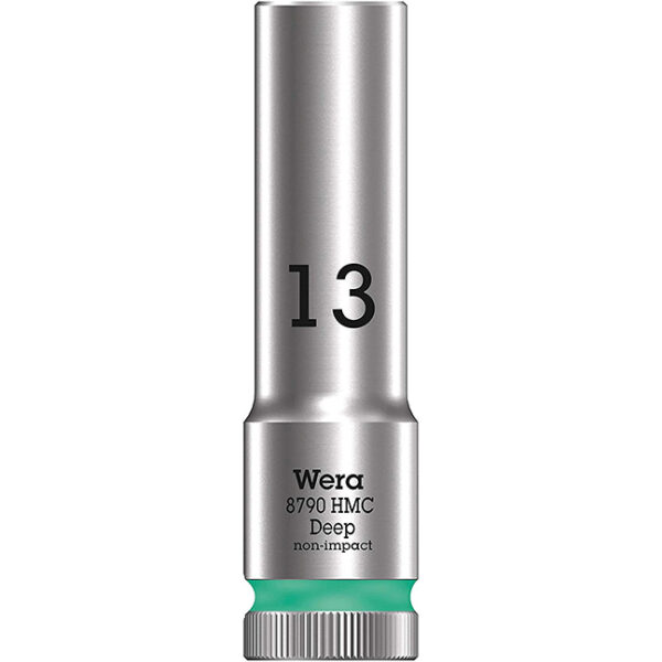 Wera 004553 8790 HMC Deep Socket with 1/2" Drive
