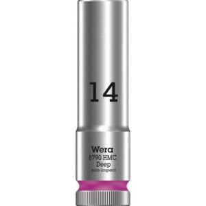 Wera 004554 8790 HMC Deep Socket with 1/2" Drive